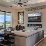Open floor plans in new home construction.
