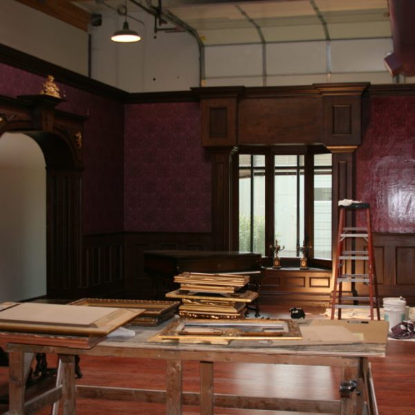 Movie set construction